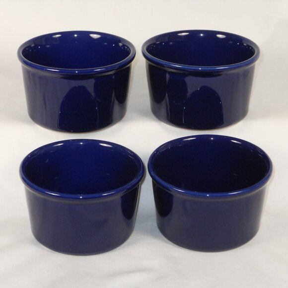 4 ramekin dishes. Chantal 93-RM08 dark blue - Picture 2 of 5